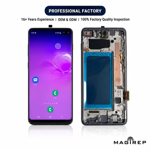 Display LCD Incell TFT di Ricambio per <span class=keywords><strong>Samsung</strong></span> <span class=keywords><strong>Galaxy</strong></span> S10 Plus S10+ 5G G975W, Garanzia di 1 Anno - Product Image 1