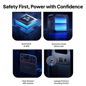 Bluetti 3000W Tất Cả Trong Một Năng Lượng Mặt Trời Máy Phát Điện Công Suất Cao Di Động Nhà Máy Điện Với Có Thể Gập Lại Năng Lượng Mặt Trời Bảng Điều Khiển Cho Nhà & RV Sử Dụng - Product Image 4