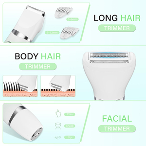 Afeitadora Comfort Touch con Pantalla LED, Recortadora de Vello Corporal, Tipo C, Lavable, Depiladora <span class=keywords><strong>para</strong></span> Axilas y Bikini, <span class=keywords><strong>para</strong></span> el Cuidado Corporal - Product Image 5