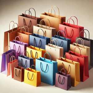 HG 2024, venta al por mayor, logotipo personalizado, embalaje <span class=keywords><strong>de</strong></span> cartón, Blanco, Negro, regalo <span class=keywords><strong>de</strong></span> lujo, compras, joyería, bolsa <span class=keywords><strong>de</strong></span> <span class=keywords><strong>papel</strong></span> con asas, Bolsa <span class=keywords><strong>de</strong></span> <span class=keywords><strong>papel</strong></span> - Product Image 4