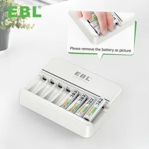 EBL 8Slots AA AAA Battery Charger For NICD NIMH Rechargeable Batteries