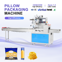 Machine d'emballage automatique électrique en acier inoxydable pour spaghettis, type Flow Pack et Pillow