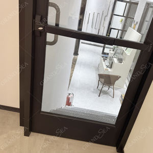 <span class=keywords><strong>Porte</strong></span> intérieure à <span class=keywords><strong>double</strong></span> vitrage à <span class=keywords><strong>prix</strong></span> bon marché <span class=keywords><strong>Porte</strong></span> affleurante en aluminium à une feuille Portes battantes modernes en aluminium pour <span class=keywords><strong>entrée</strong></span> française - Product Image 2