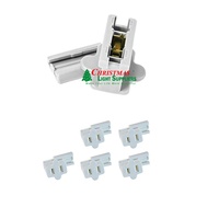 Lumière de noël prise électrique 120v SPT-1 SPT-2 Vampire femelle mâle prise pour C9 C7 prise bobine fil câble jardin lumière