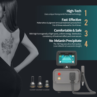 Machine de suppression de tatouage au laser Nd Yag Q-switched portable haute puissance 300W pour le traitement de la peau