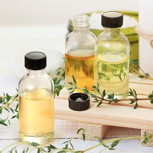 Botellas de Vidrio Transparente Boston Round para Bebidas de Jengibre, Botella de Vidrio para Jengibre con Tapa de Baquelita Negra de 60 ml - Product Image 6