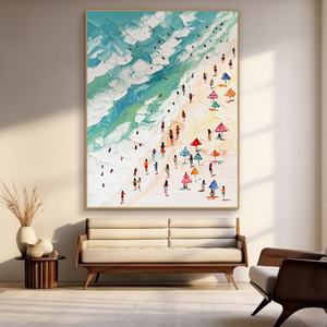 Peinture à l'huile abstraite moderne, nature morte, peinte à la main, toile non encadrée, art pour salle de méditation, décoration de spa - Product Image 1