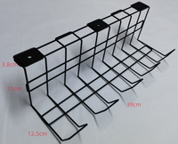 Support de gestion de câbles réglable, bras de câblage ajustables pour rack de puissance, organisateur de câbles et de prises pour multiprises de bureau