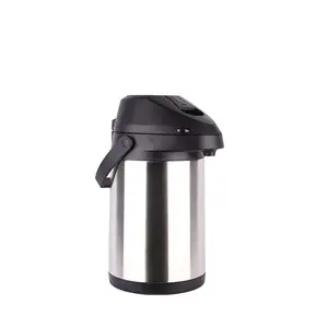 Hot Selling Big Volume Double Wall Stainless Steel Press Button Thermos Vacuum Coffee Airpot