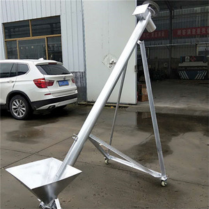 Convoyeur hélicoïdal incliné 5,5 kW 380 V à vitesse réglable, durable pour usine de fabrication - Product Image 2