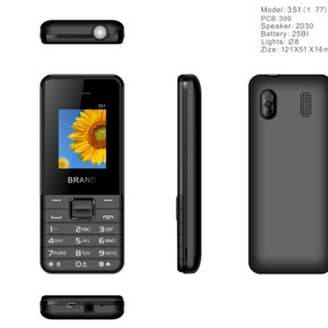 Venta Directa de Fábrica, Teléfono con Botones de 1.77 Pulgadas para Tecno T351, 2G, Doble SIM, Teléfono Básico Colorido con Múltiples Idiomas - Product Image 6