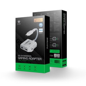 Puji GS1 <strong>Type</strong>-<strong>C</strong> <strong>Adapter</strong> for Tablets iPhone 15 iPad Pro Two-in-One with Audio Charging Output Brand New Short Circuit Protection - Product Image 2