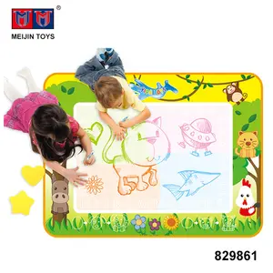 Enfants dessinant bricolage doodle tapis eau toile jouet