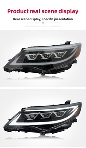 Funkywheel LED modifié mise à niveau phares phares personnalisé Se 2012 pour Toyota Camry 12-14 - Product Image 3