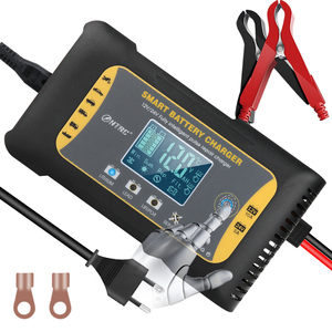 Chargeur de <span class=keywords><strong>batterie</strong></span> de <span class=keywords><strong>voiture</strong></span> électrique HTRC 12V/24V 10A 120W Charge automatique en 7 étapes pour <span class=keywords><strong>batterie</strong></span> LiFePO4 Lithium AGM GEL Plomb-acide AC - Product Image 2