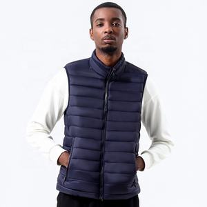 Men's Casual Waterproof Sleeveless Golf Bodywarmer Quilted Vest Softshell Padding Warm Filling Outer Wear <strong>Waistcoat</strong> - Product Image 1