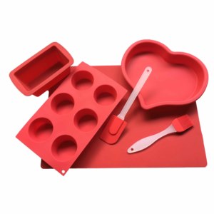 Food Grade Non Stick Baking Pans Silicone Baking Cake Tools <strong>Bakeware</strong> <strong>Set</strong> - Product Image 1