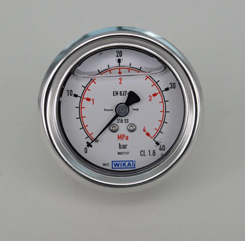 ドイツWIKA最高品質低価格ステンレス鋼圧力計