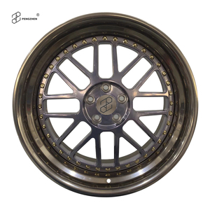 Pengzhen nuovi cerchi 5x112 in bronzo lucido e grigio per Mercedes per autovettura Benz S 18-24 pollici con ruota incisa 40mm <span class=keywords><strong>25mm</strong></span> - Product Image 1