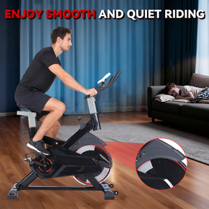 Bicicletas de <span class=keywords><strong>Spinning</strong></span> para Gimnasio, Entrenamiento Deportivo, Ciclismo en Interiores, <span class=keywords><strong>Bicicleta</strong></span> de <span class=keywords><strong>Spinning</strong></span> de Acero para Uso Doméstico y Comercial con Pantalla - Product Image 3