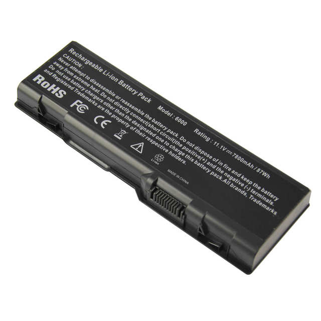 7800mAh 9 Cells Laptop Battery for Dell Inspiron 6000 M1710 9300 M90 9400 M6300 Replacement Battery