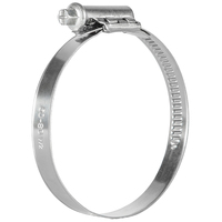 Pince de serrage de type allemand en fer non perforé à bande passante de 12mm