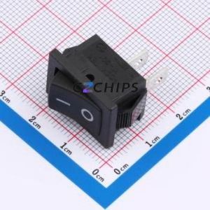 RT-S01-147-L4NB1B Rocker Switch Through hole Component (THT),P=7mm Switch 21mm 15mm Concave Bend 10A - Product Image 1