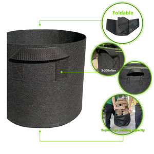 Sac de culture pour plantation de légumes, vente <span class=keywords><strong>en</strong></span> gros, bon marché, 15 gallons, sac de culture avec poignée, <span class=keywords><strong>arbre</strong></span>, graine de fruits, plantes, Pots de fleurs - Product Image 2