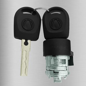 Serrure de contact musicale DZ097D3 en alliage de zinc pour accessoire de voiture Bora Golf 4 - Product Image 2