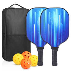 Juego de palas de pickleball Peak de 13.4 mm de fibra de vidrio, certificado por la USAPA, con pelotas y bolsa de malla - Product Image 2