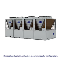 Enfriador de Agua Scroll Refrigerado por Aire Carrier 30RQM de Alta Eficiencia con Motores de Ventilador de CC R-410A y Compresor de Velocidad Fija