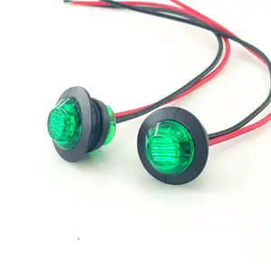 Truck Side light Amber Blue Green Orange White 12v 2835 3 LED PC Material 100lm Marker Lamp Indicator