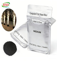 Poudre de titane composite métallique de 200g pour machine à étincelles froides à effet spécial, poudre de titane pour feux d'artifice