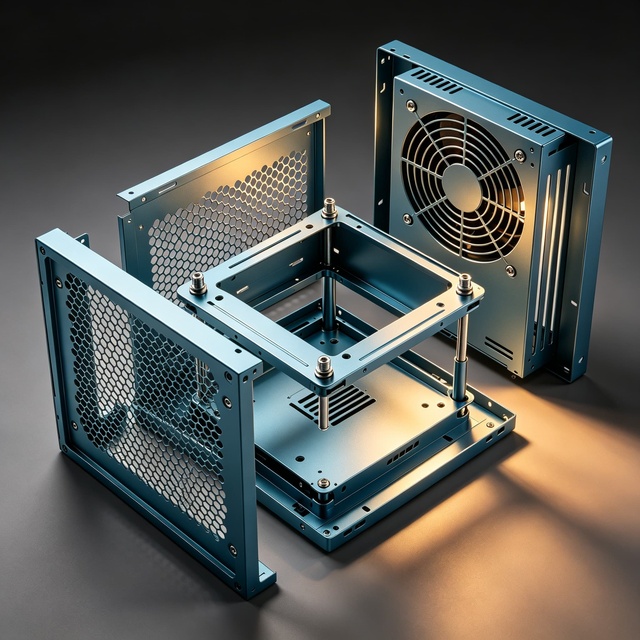 Industrial Energy Storage Cabinet Box with Air Conditioning