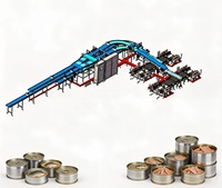 Konserve Ton Balığı İşleme Tesisi için Tam Otomatik Vakumlu Ton Balığı Ön Pişirme Üretim Hattı