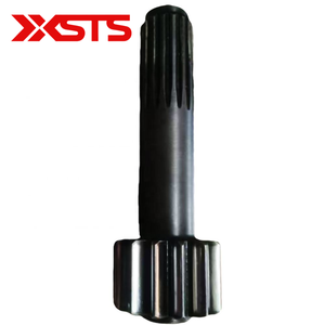 Pièces de machines : Engrenage solaire <span class=keywords><strong>pour</strong></span> <span class=keywords><strong>mini</strong></span>-excavatrice Kubota, moteur de translation, <span class=keywords><strong>axe</strong></span> central de première qualité 14T*16T, longueur 96 - Product Image 6