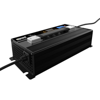 Usine 24v 48v 72 v 50a 35a 25a Smart Quick 10Amp 72 Volt Li-ion Chargeur de batterie pour chargeur de batterie de voiture avec affichage LED