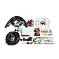 Kit de conversion au gaz naturel comprimé (GNC) pour système moteur de voiture ACT, pour moteur 6 cylindres, pièces de gaz automobile GNC, double carburant, kit complet