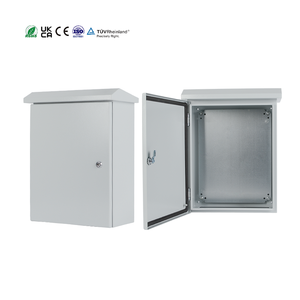 Boîtiers de distribution d'énergie intérieurs en acier laminé à froid, protection IP66, revêtement poudré, pour extérieur - Product Image 5