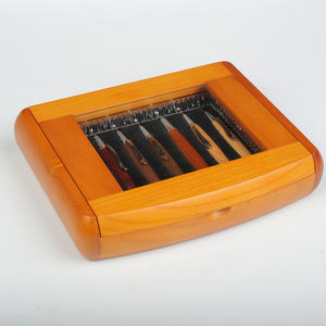 Variety of Handmade Wooden Pen <b>Boxes</b> Made From MDF <b>Wood</b> with Rectangle Shape for Organization and Storage Gift & Craft - Product Image 3