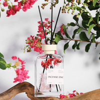 Ensemble décoratif de luxe pour la maison diffuseur de roseaux de parfum d'huile essentielle d'aromathérapie d'air frais