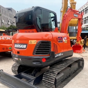 Used Doosan DX55 5.5t <b>Mini</b> Hydraulic Excavator for Agriculture - Intact Hydraulic System with Pump Core Components for Sale - Product Image 1