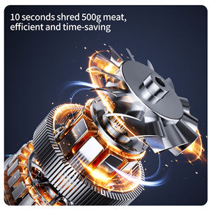 Hachoir à viande électrique haute capacité 180 kg/h, robuste, 220 V, pour restaurants commerciaux, avec fonction <span class=keywords><strong>de</strong></span> remplissage <span class=keywords><strong>de</strong></span> saucisses - Product Image 4