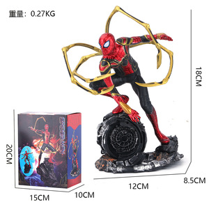 Vente chaude : Figurines d'action PVC des Avengers – Personnages Spider-Man – Héros sans-abri pour articles d'ameublement - Product Image 6