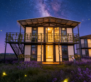 Maisons mobiles de type bungalow suburbain, 2 chambres, maison bon marché, maisons préfabriquées - Product Image 1