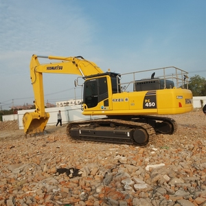 เครื่องจักรก่อสร้างขนาดใหญ่ รถขุดมือสอง 45 ตัน โคมัตสึ PC450-8 อุปกรณ์ทรงพลัง เครื่องยนต์ EPA รถขุดมือสอง - Product Image 4
