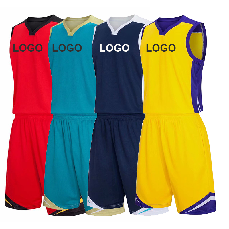 Одежда для взрослых и детей с индивидуальным принтом логотипа с номером тренировочная Спортивная майка командная Униформа Комплект из 2 предметов мужская майка трикотажный комплект