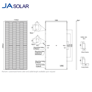 Panneau solaire Ja Entrepôt UE Bon marché <span class=keywords><strong>Jam78S30</strong></span> MR 580W-605W Ja Panneau solaire Fabricants Prix Panneaux solaires - Product Image 6