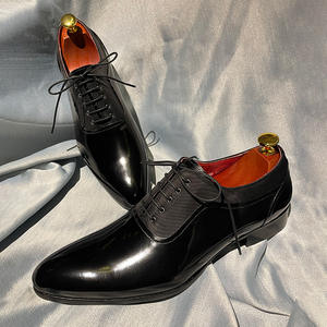 Abito semplice stile coreano 2024 personalizzato scarpe Oxford 5-Hole <span class=keywords><strong>stringate</strong></span> All-Match da <span class=keywords><strong>uomo</strong></span> in pelle elegante <span class=keywords><strong>uomo</strong></span> - Product Image 3