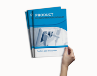 Vente en gros design personnalisé de luxe a5 mini papier triple livre de catalogue de produits passeport plié livret service d'impression de brochures